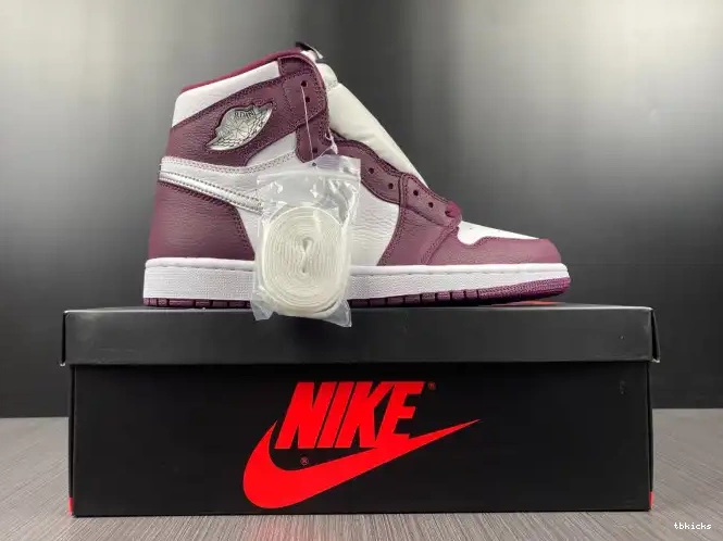 Rep TB Bordeaux OG High 1 Jordan Air 555088-611 0507